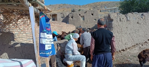برگزاری رزمایش پدافند غیر عامل و مدیریت بحران در بزرگداشت شهید جمهور چله خدمت در روستای حماملوی  بالا و پایین شهرستان زنجان